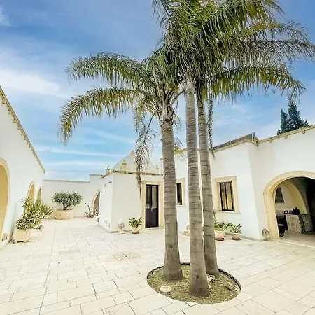 Torre Guaceto Luxury Masseria With Salted Pool Villa Serranova